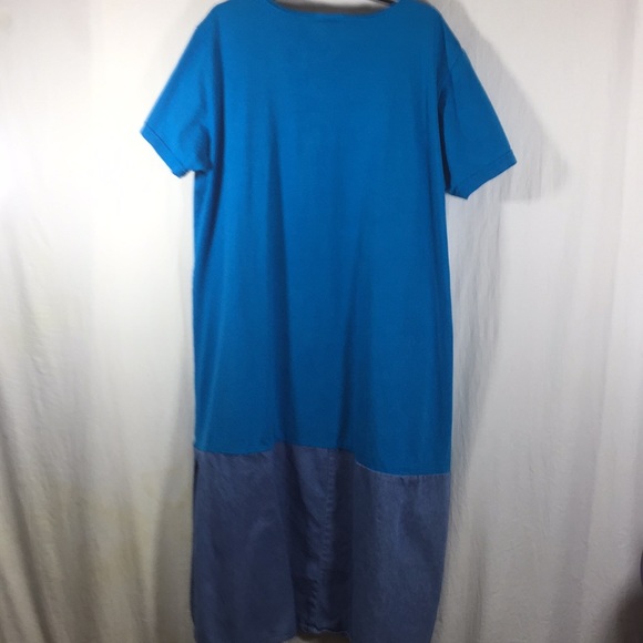 Navy Blue USA Dress Size 2X - Picture 5 of 8